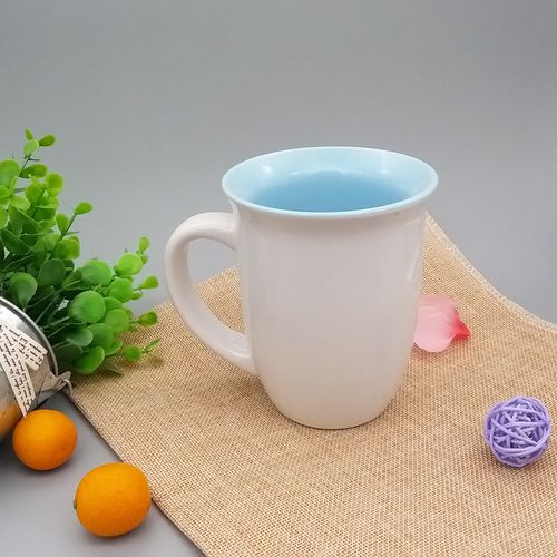 外贸出口原单咖啡杯北欧陶瓷杯四色陶瓷杯新款简约陶瓷日用陶瓷杯
